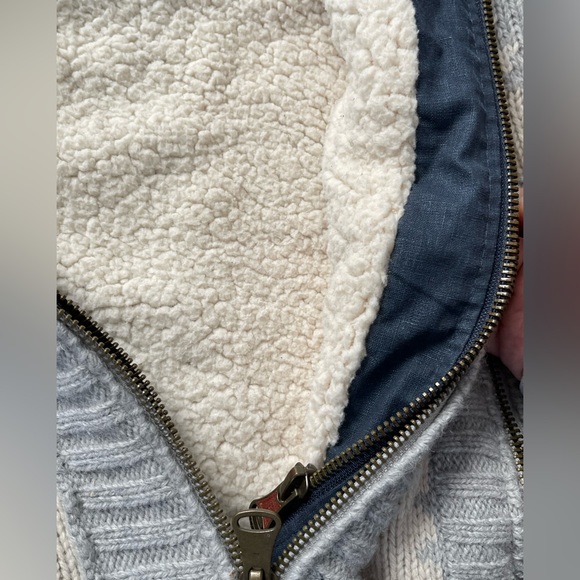 Superdry fleece lined knit sweater - Picture 5 of 6